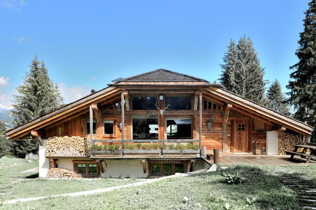 Chalet Javen - 520M2 Avec Piscine Chauffee Et Home Cinema Megève Exterior foto