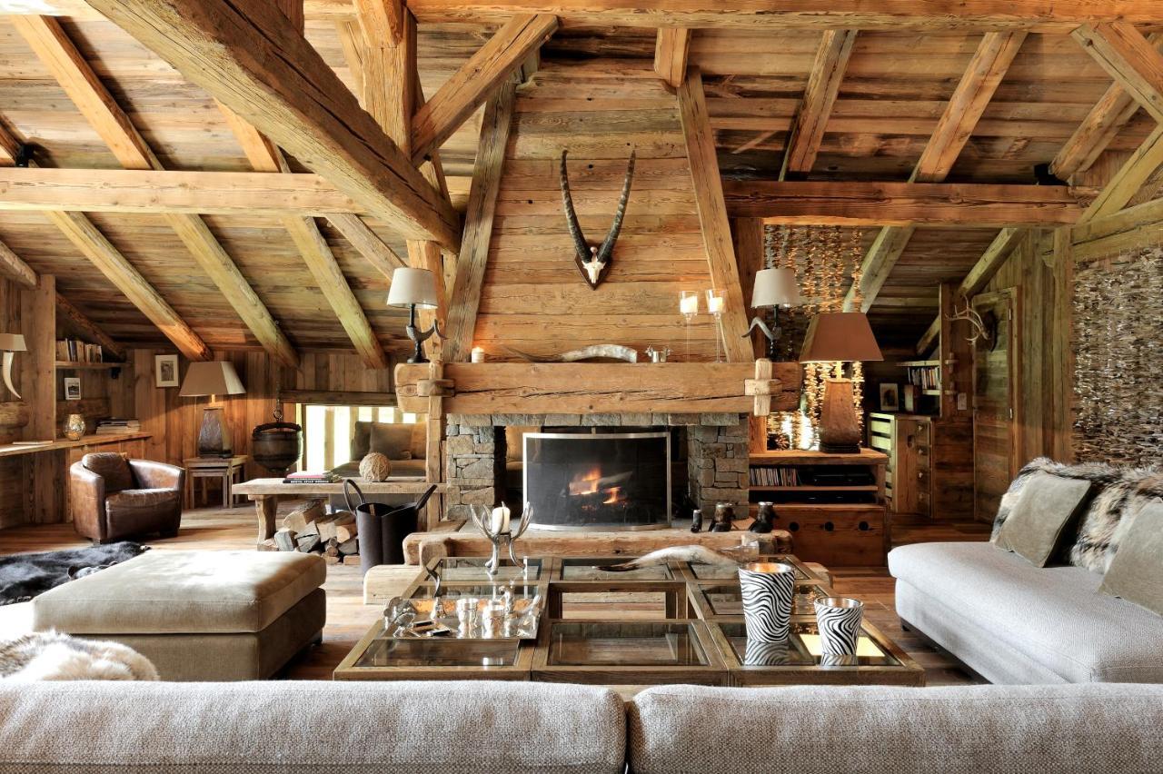 Chalet Javen - 520M2 Avec Piscine Chauffee Et Home Cinema Megève Exterior foto