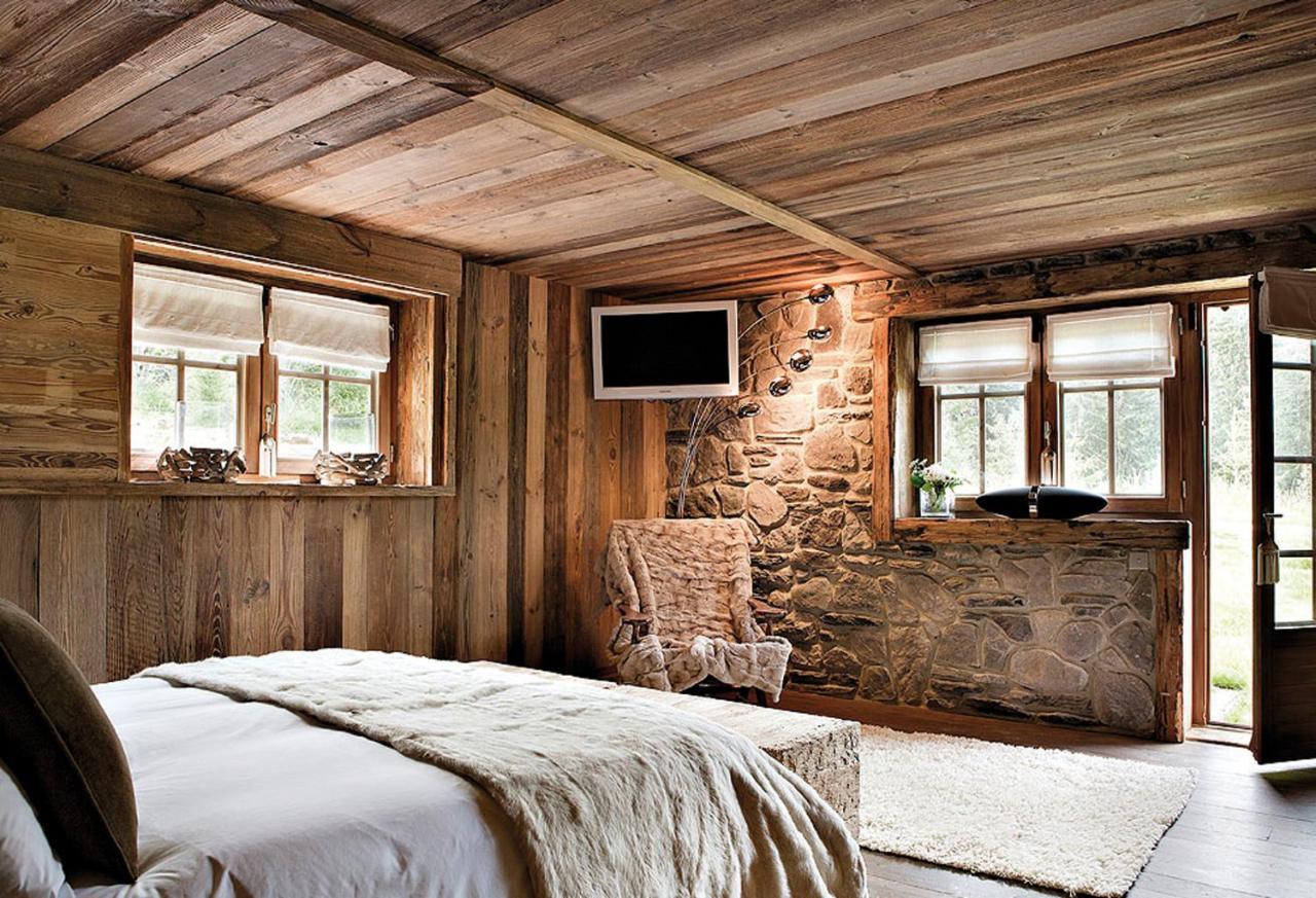 Chalet Javen - 520M2 Avec Piscine Chauffee Et Home Cinema Megève Exterior foto